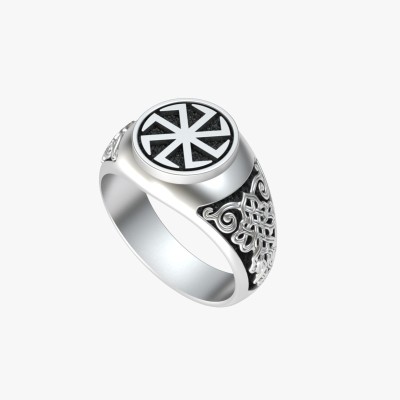 Кольцо Коловрат из серебра